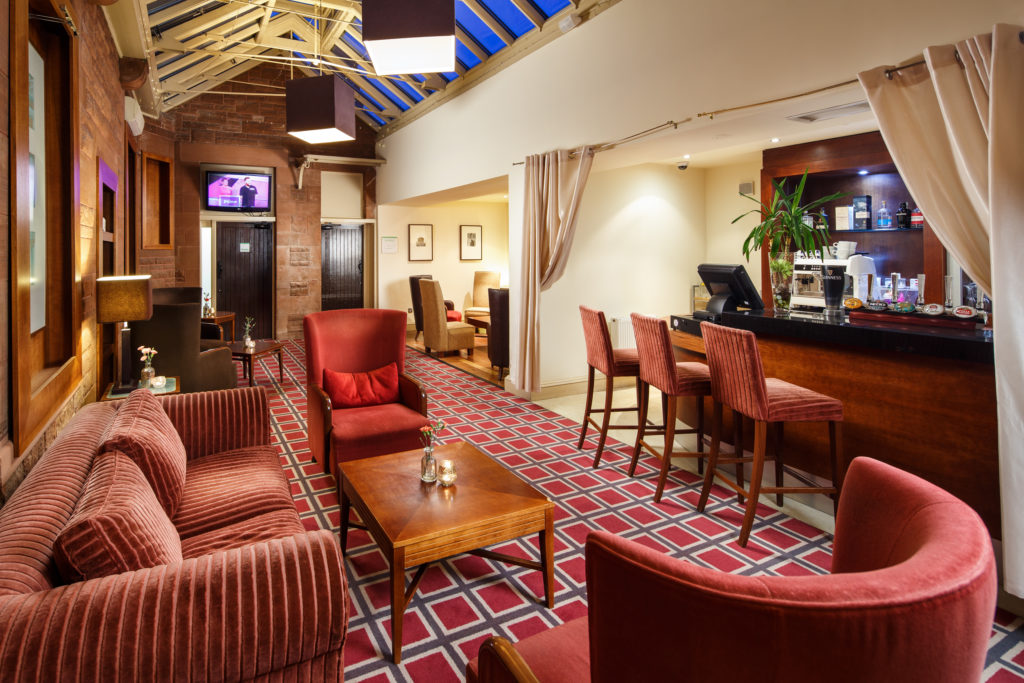 Dining at Bankend Bar & Brasserie Holiday Inn Dumfries