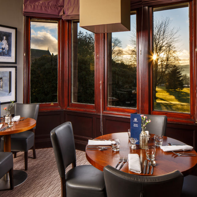 Dining at Bankend Bar & Brasserie Holiday Inn Dumfries