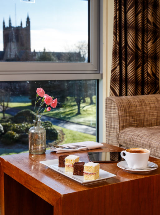 Holiday Inn Dumfries Executive Room with view and coffee & cake