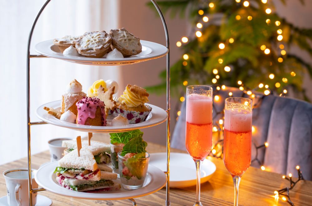 festive dining christmas afternoon tea Afternoon Tea at Mercure Manchester Piccadilly Hotel